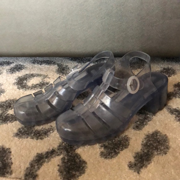 clear clogs shoes